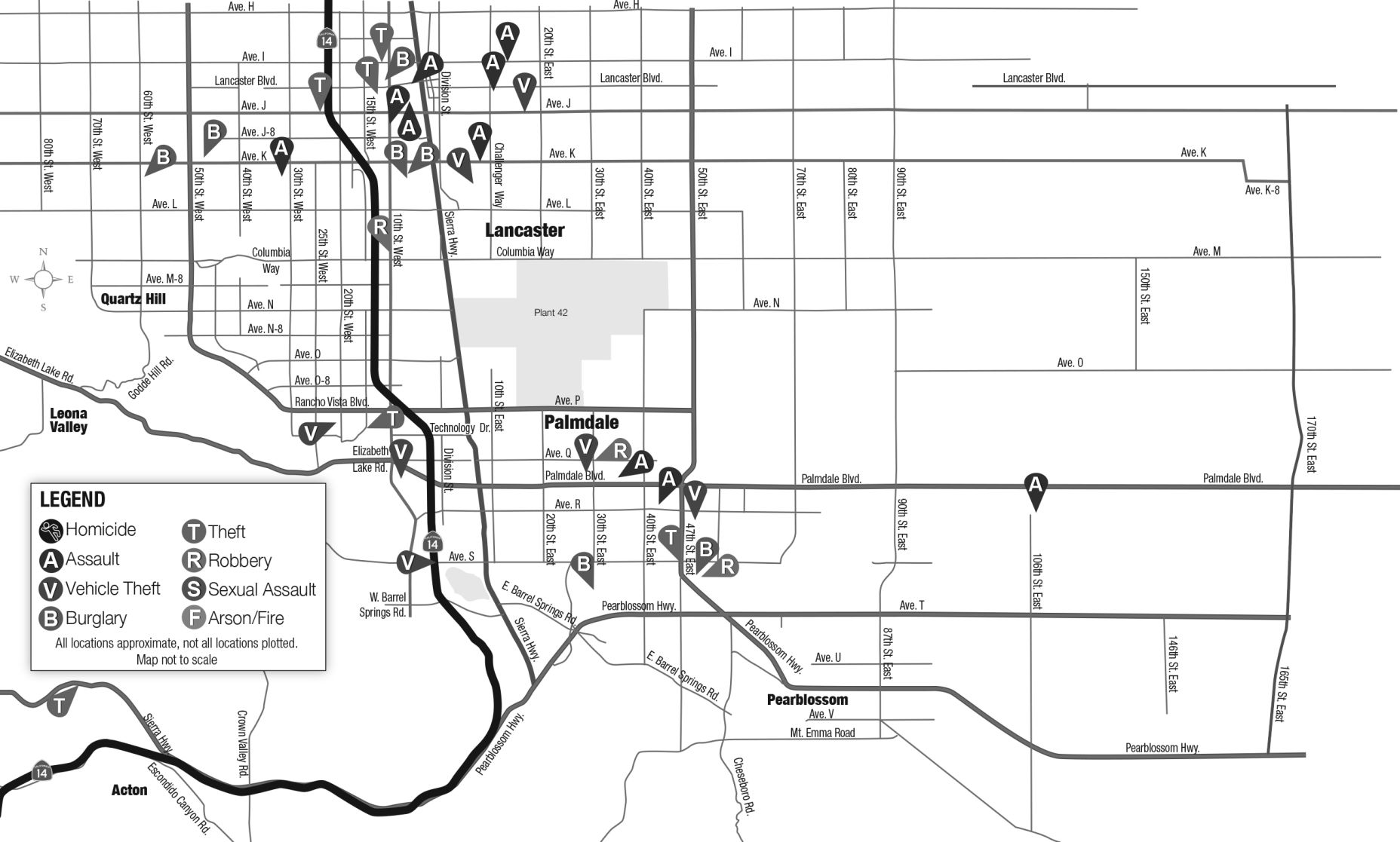 Antelope Valley Crime Blotter